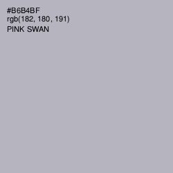 #B6B4BF - Pink Swan Color Image