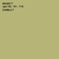 #B6B577 - Gimblet Color Image