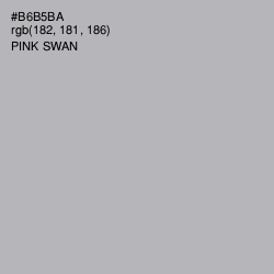 #B6B5BA - Pink Swan Color Image