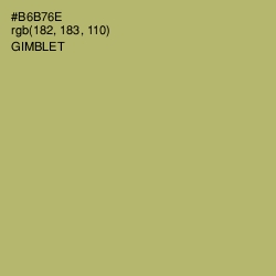#B6B76E - Gimblet Color Image