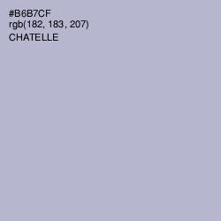 #B6B7CF - Chatelle Color Image