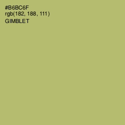 #B6BC6F - Gimblet Color Image