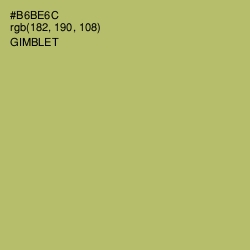 #B6BE6C - Gimblet Color Image