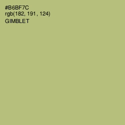 #B6BF7C - Gimblet Color Image