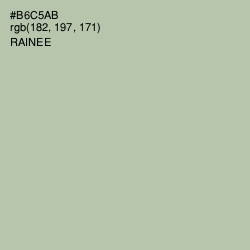 #B6C5AB - Rainee Color Image