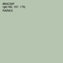 #B6C5AF - Rainee Color Image