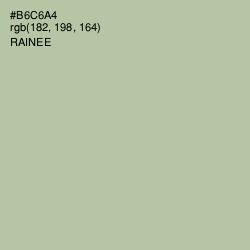 #B6C6A4 - Rainee Color Image