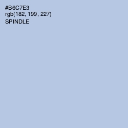 #B6C7E3 - Spindle Color Image
