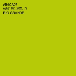 #B6CA07 - Rio Grande Color Image