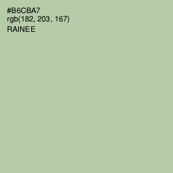 #B6CBA7 - Rainee Color Image