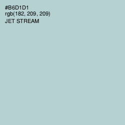 #B6D1D1 - Jet Stream Color Image