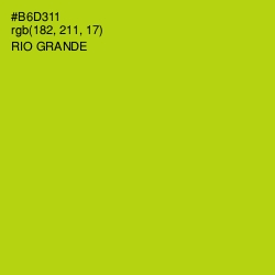 #B6D311 - Rio Grande Color Image