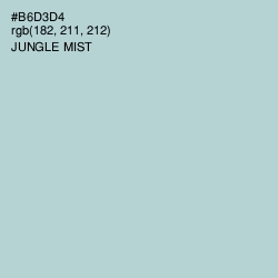 #B6D3D4 - Jungle Mist Color Image