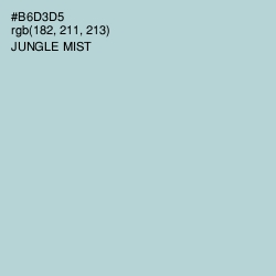 #B6D3D5 - Jungle Mist Color Image