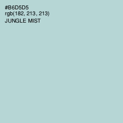 #B6D5D5 - Jungle Mist Color Image