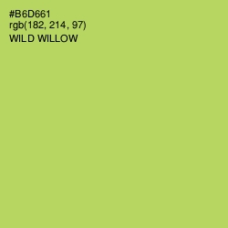 #B6D661 - Wild Willow Color Image