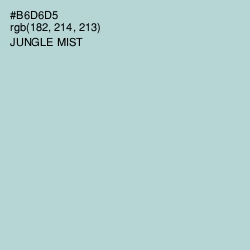 #B6D6D5 - Jungle Mist Color Image