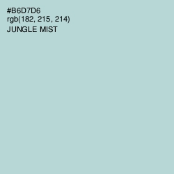 #B6D7D6 - Jungle Mist Color Image