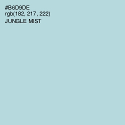 #B6D9DE - Jungle Mist Color Image