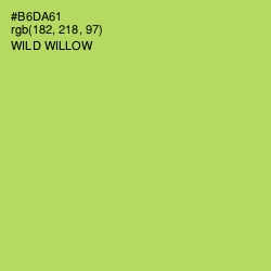 #B6DA61 - Wild Willow Color Image