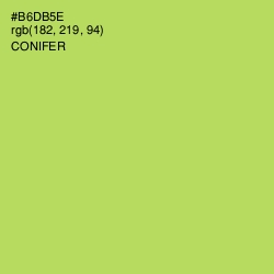 #B6DB5E - Conifer Color Image