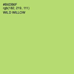 #B6DB6F - Wild Willow Color Image