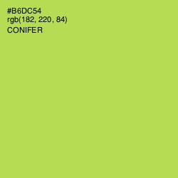 #B6DC54 - Conifer Color Image