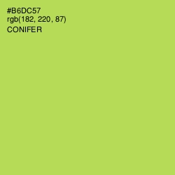 #B6DC57 - Conifer Color Image
