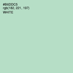 #B6DDC5 - Surf Color Image