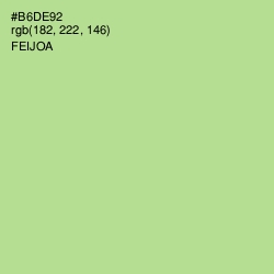 #B6DE92 - Feijoa Color Image