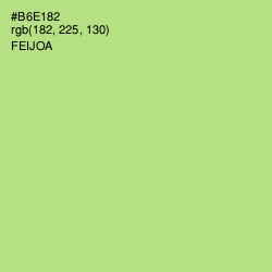 #B6E182 - Feijoa Color Image