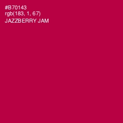 #B70143 - Jazzberry Jam Color Image