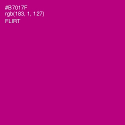 #B7017F - Flirt Color Image