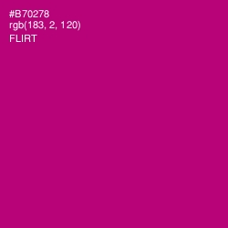 #B70278 - Flirt Color Image