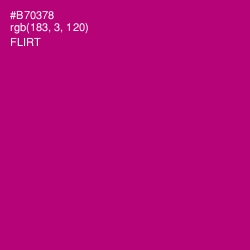 #B70378 - Flirt Color Image