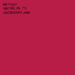 #B71D47 - Jazzberry Jam Color Image