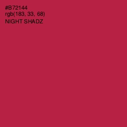 #B72144 - Night Shadz Color Image