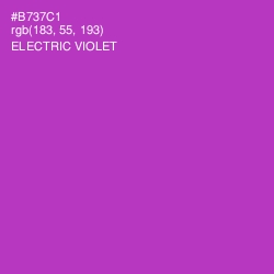 #B737C1 - Electric Violet Color Image