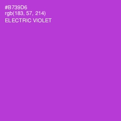 #B739D6 - Electric Violet Color Image