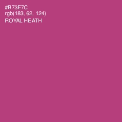 #B73E7C - Royal Heath Color Image