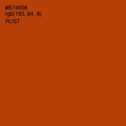 #B74008 - Rust Color Image