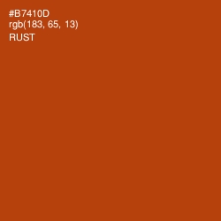 #B7410D - Rust Color Image