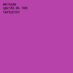 #B742A9 - Tapestry Color Image