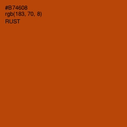 #B74608 - Rust Color Image