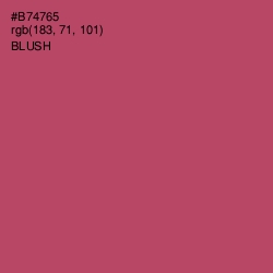 #B74765 - Blush Color Image