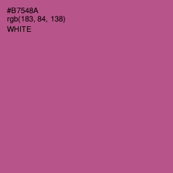 #B7548A - Tapestry Color Image