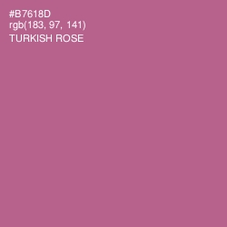 #B7618D - Turkish Rose Color Image