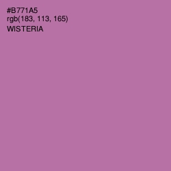 #B771A5 - Wisteria Color Image