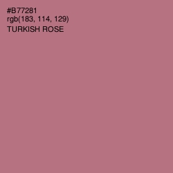 #B77281 - Turkish Rose Color Image