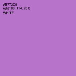 #B772C9 - Lavender Color Image
